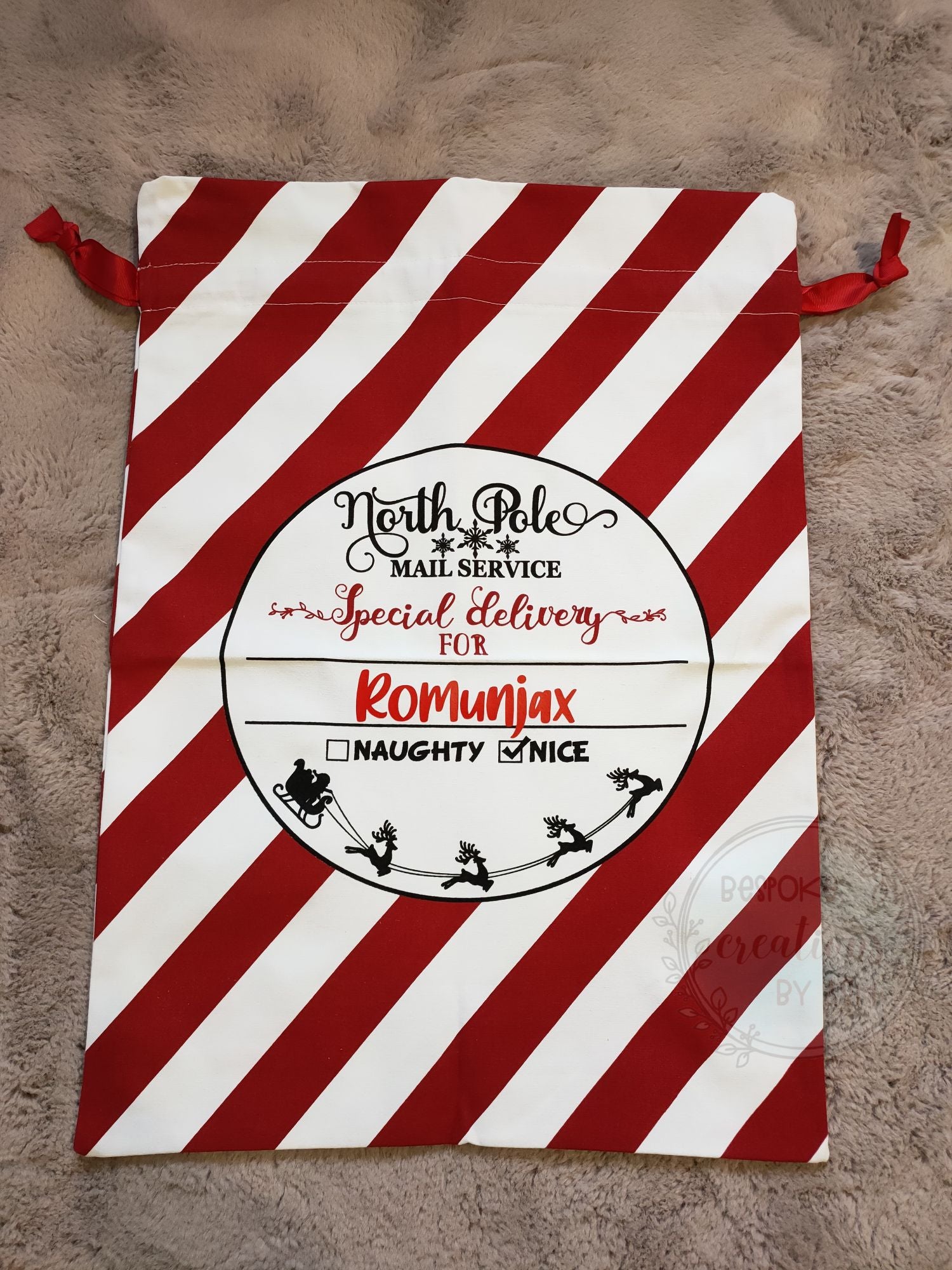 Personalised Santa Sack