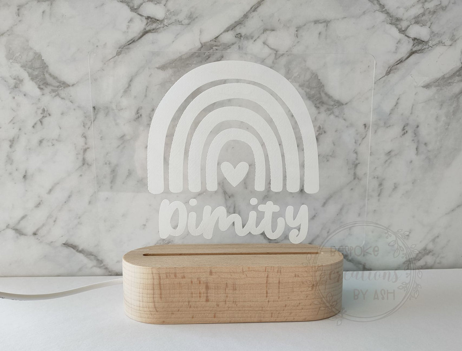 Personalised Night Light