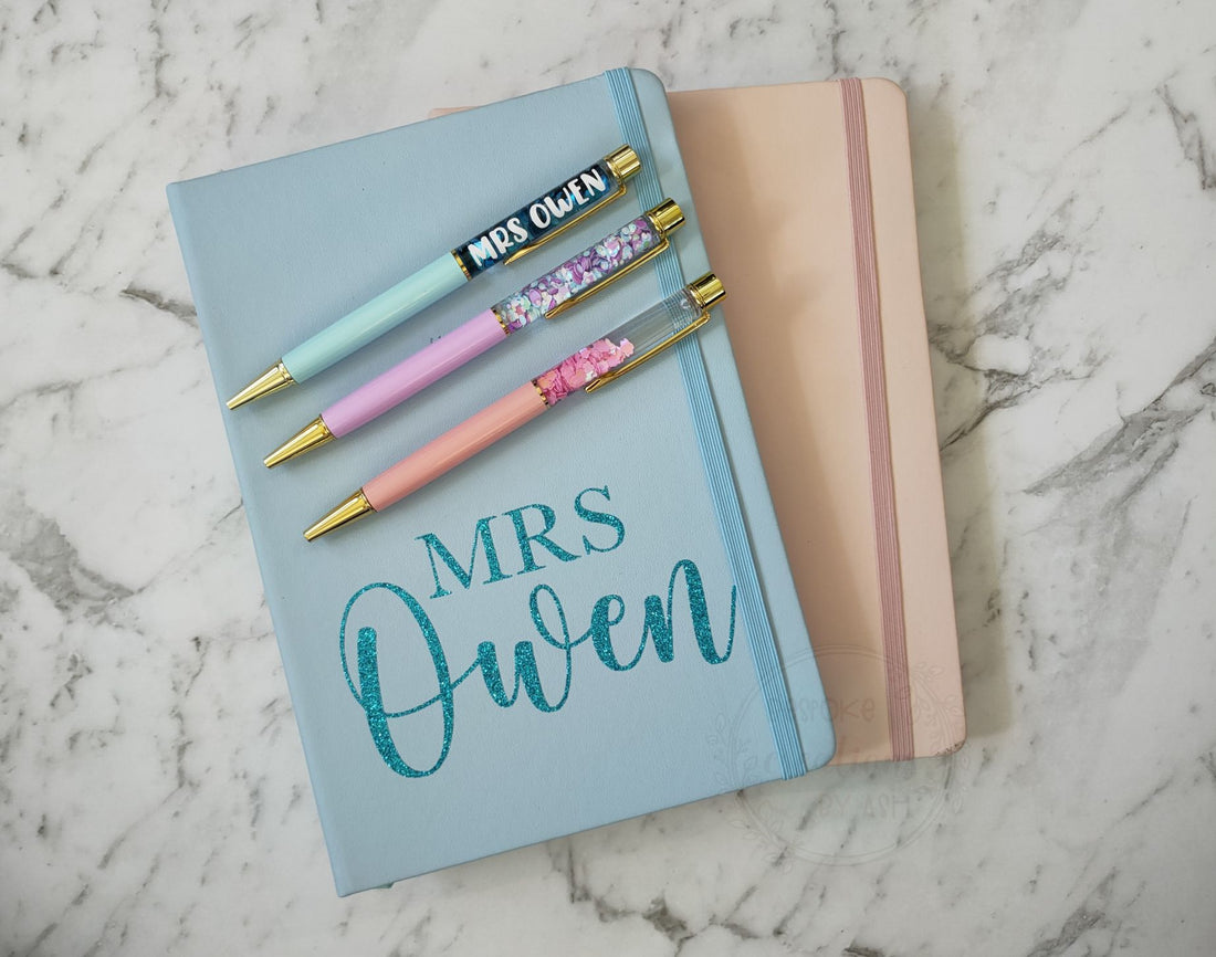 Personalised Journal &amp; Pen Set