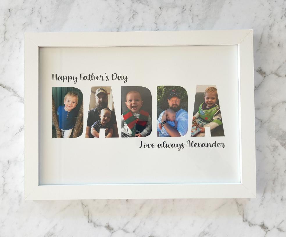 Framed Name Print